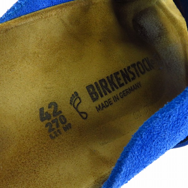 実際に弊社で買取させて頂いたBIRKENSTOCK/ビルケンシュトック KYOTO/キョウト スエードレザーサンダル/27の画像 4枚目