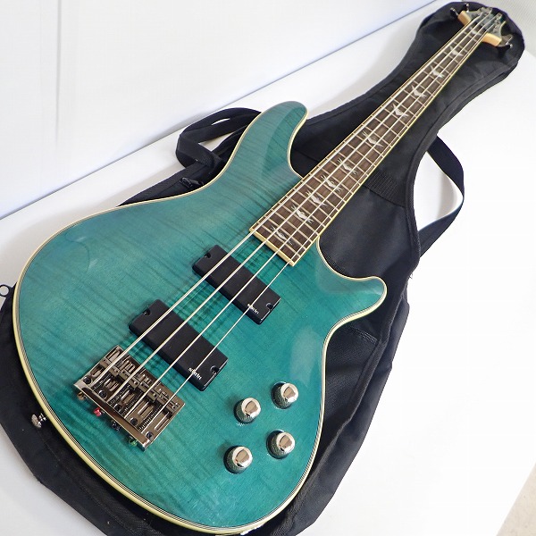 実際に弊社で買取させて頂いた★Schecter/シェクター OMEN EXTREME-4 TOB/AD-OM-EXT-4 4弦アクティブベース ソフトケース付