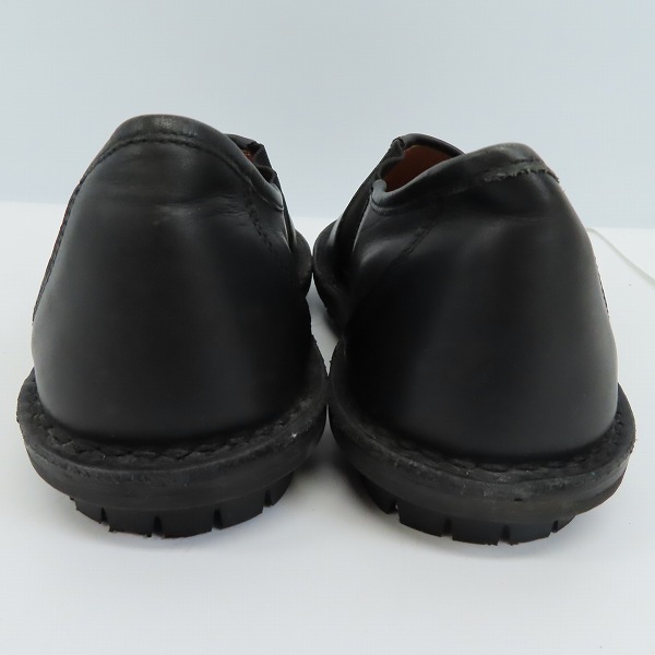 実際に弊社で買取させて頂いたtrippen/トリッペン サイドゴア レザー スリッポン ブラック 9604/40の画像 1枚目