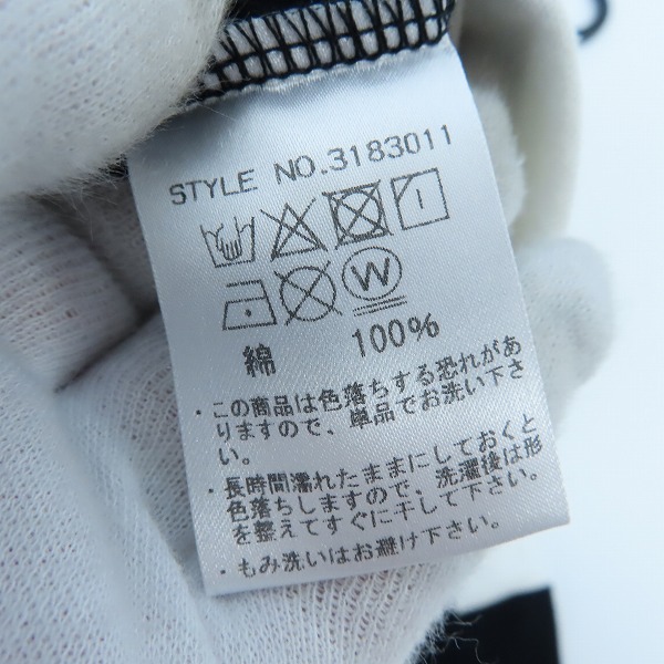 実際に弊社で買取させて頂いた【未使用】Schott /ショット W.O.BORDER POCKET Tee/Mの画像 3枚目