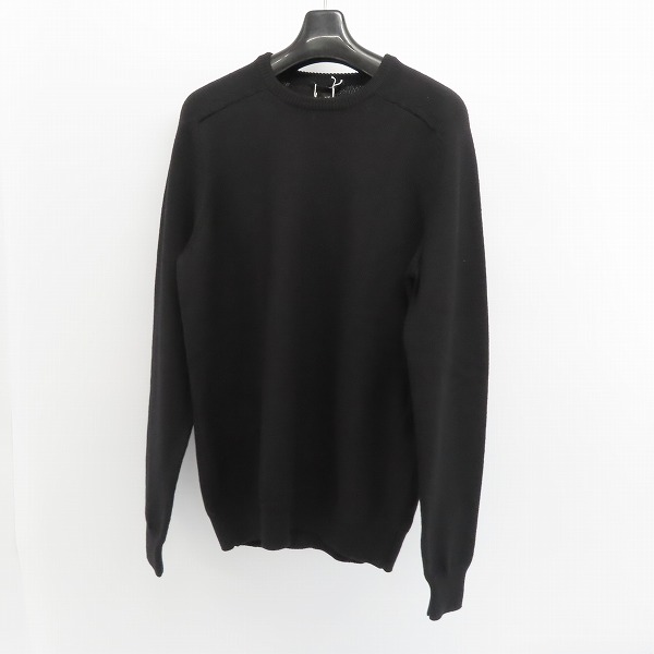 実際に弊社で買取させて頂いた【未使用】HELMUT LANG/ヘルムートラング クルーネック ウールニットセーター/48