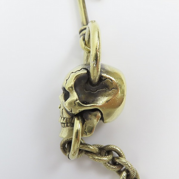 実際に弊社で買取させて頂いたMagical Design/マジカルデザイン スカル ウォレットチェーンの画像 4枚目