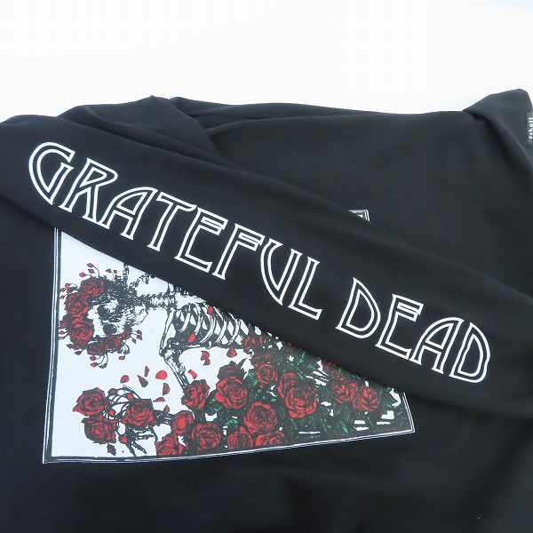 実際に弊社で買取させて頂いた【未使用】GRATEFUL DEAD×Schott/グレイトフルデッド×ショット LS T-SHIRT Skull & Roses/Mの画像 6枚目