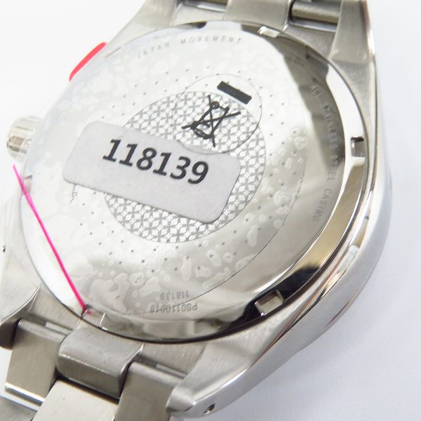 実際に弊社で買取させて頂いたPAUL SMITH/ポールスミス クロノグラフ 腕時計 PS0110018の画像 3枚目