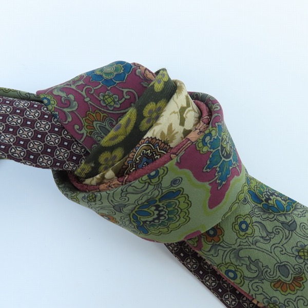 実際に弊社で買取させて頂いたChristian Dior Monsieur/クリスチャンディオール 総柄ネクタイ 5点セットの画像 6枚目