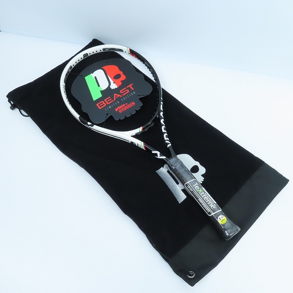 実際に弊社で買取させて頂いた【未使用】Prince×HYDROGEN/プリンス×ハイドロゲン BEAST 100 (300) HYDROGEN テニスラケット 7TJ141