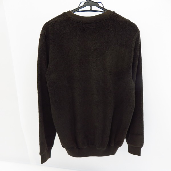 実際に弊社で買取させて頂いたGIORGIO ARMANI/ジョルジオアルマーニ パイル地 Vネックトレーナー/Lの画像 1枚目