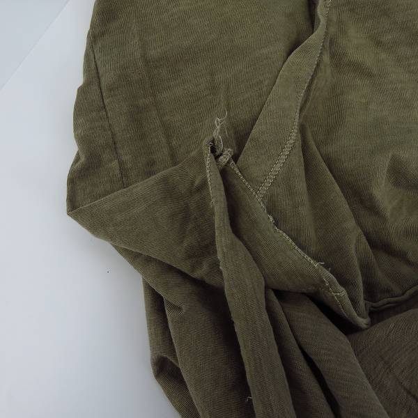 実際に弊社で買取させて頂いたDIESEL/ディーゼル DIESEL BLACK GOLD/ブラック ゴールド ペイント風ボーダーカットソー/フード付きカットソー 2点セットの画像 8枚目