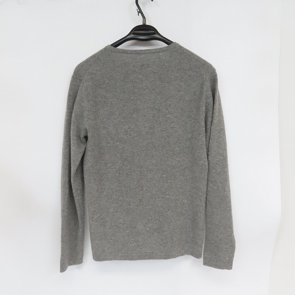 実際に弊社で買取させて頂いたEDIFICE/エディフィス カシミヤ 100% Vネックセーター/size：44の画像 1枚目