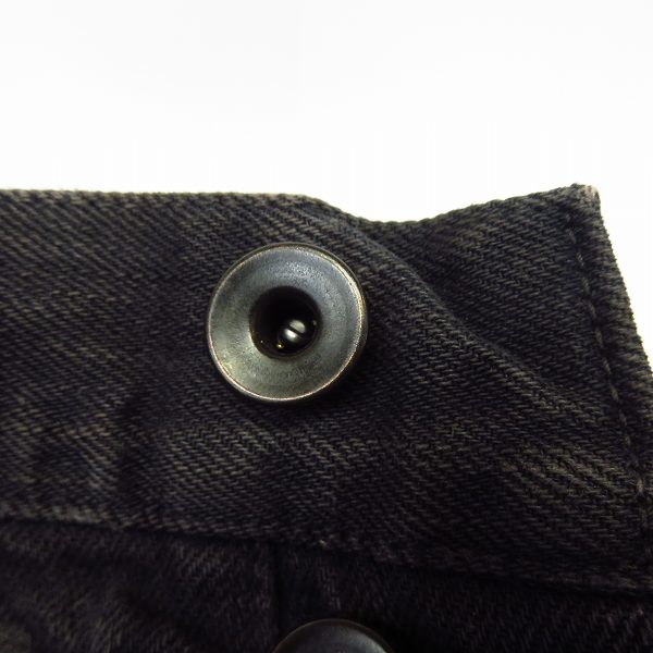 実際に弊社で買取させて頂いたIF SIX WAS NINE/イフシックスワズナイン アナコンダコーティングデニムパンツ ANACONDA/BCM/3/4 351DK/29の画像 5枚目