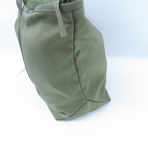 実際に弊社で買取させて頂いたHEAD PORTER/ヘッドポーター ナイロン切り替え トートバッグ カーキの画像 2枚目