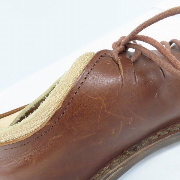 実際に弊社で買取させて頂いたtrippen/トリッペン レースアップ レザーシューズの画像 5枚目