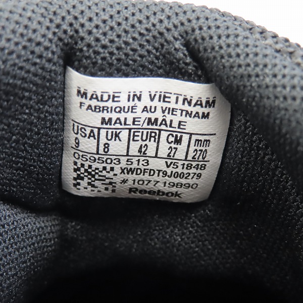 実際に弊社で買取させて頂いたReebok/リーボック SHAQNOSIS OG シャックノーシス シャキールオニール V51848/27.0の画像 5枚目