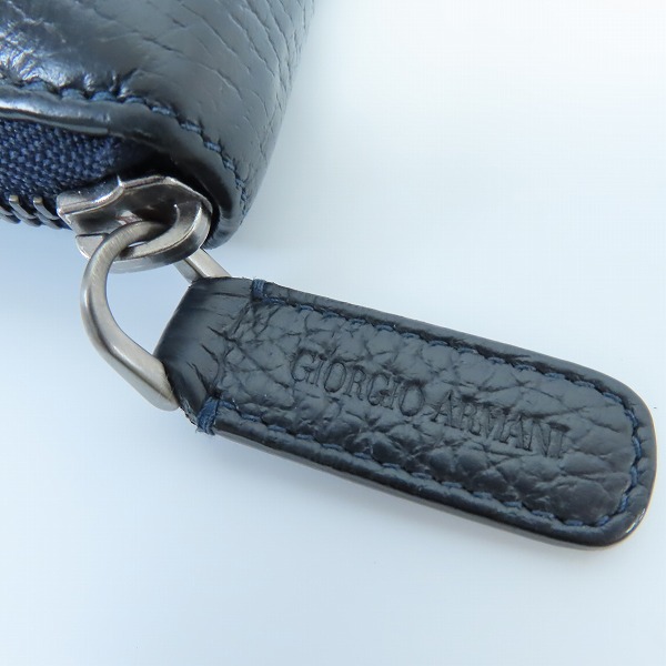 実際に弊社で買取させて頂いたGIORGIO ARMANI/ジョルジオアルマーニ ロングウォレット/長財布の画像 7枚目