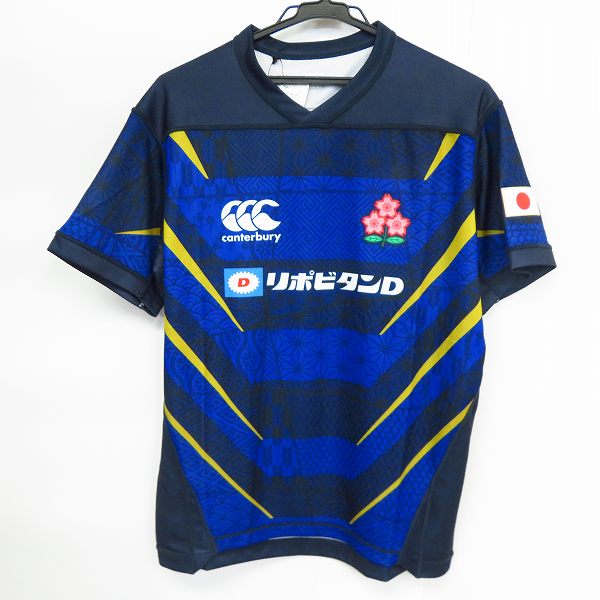 実際に弊社で買取させて頂いた【未使用】canterbury/カンタベリー ラグビー 日本代表 2019 レプリカ オルタネイトジャージ RG30096/L
