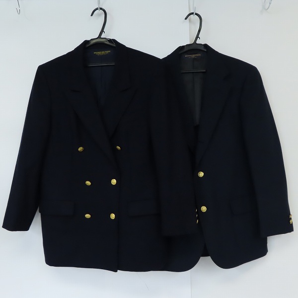 実際に弊社で買取させて頂いたBROOKS BROTHERS/ブルックスブラザーズ 金ボタン テーラード ジャケット/ブレザー/size：11 /2点セット