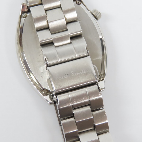 実際に弊社で買取させて頂いたPaul Smith/ポールスミス ナンバー7 腕時計 1045-T019421【動作未確認】の画像 3枚目