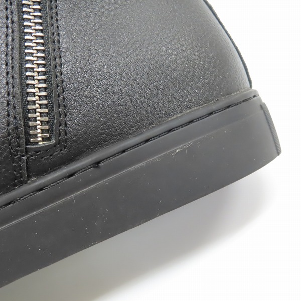 実際に弊社で買取させて頂いたBUFFALO BOBS/バッファローボブズ ハイカット スニーカー ブラック SAB8747/41の画像 7枚目