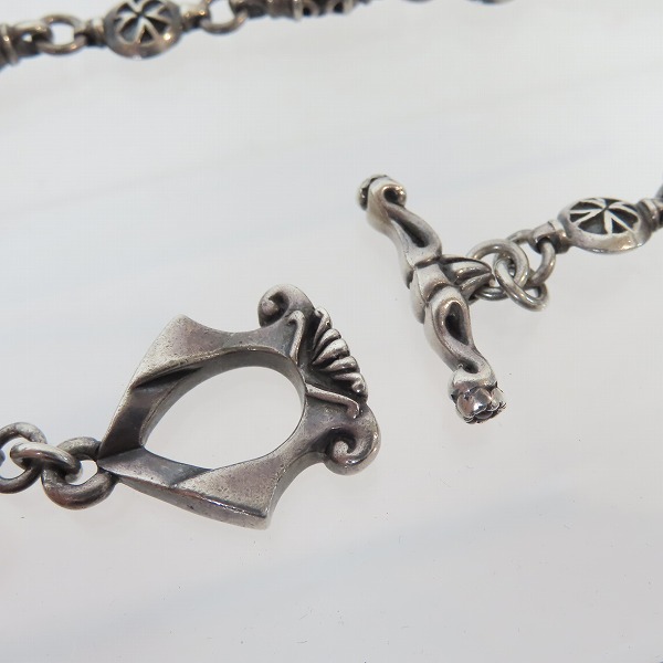 実際に弊社で買取させて頂いたLord Camelot/ロードキャメロット LC1007 TYPE A GNT デザインチェーンネックレスの画像 5枚目