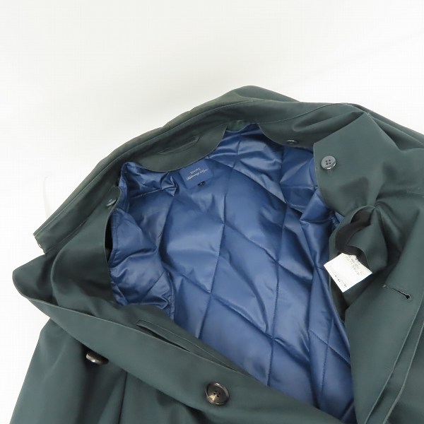 実際に弊社で買取させて頂いたSHIPS/シップス ダウンライナー付き ステンカラーコート 60027/Lの画像 5枚目