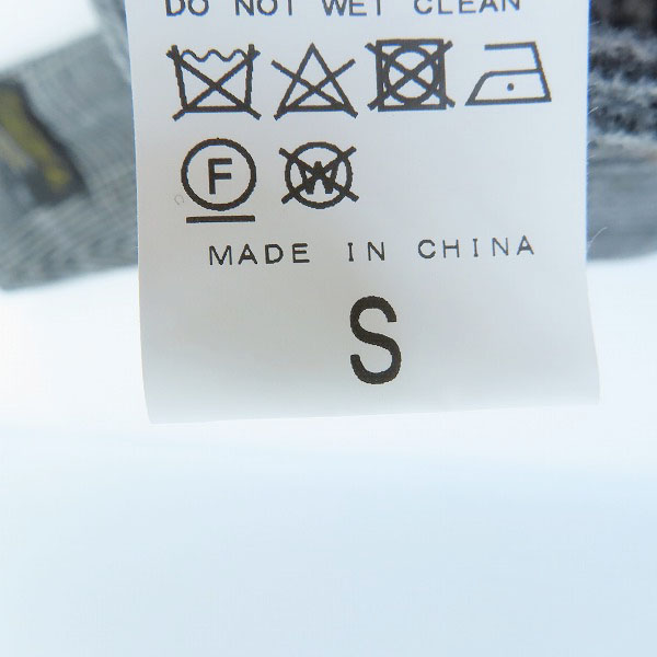 実際に弊社で買取させて頂いた【未使用】417 by EDIFICE/エディフィス ウール Cashmere blended/カシミヤブレンド メルトン チェスターコート /size：Sの画像 6枚目