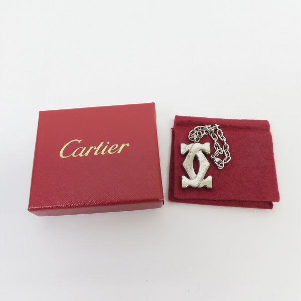 実際に弊社で買取させて頂いたCartier/カルティエ チャーム キーホルダー 2Cの画像 5枚目
