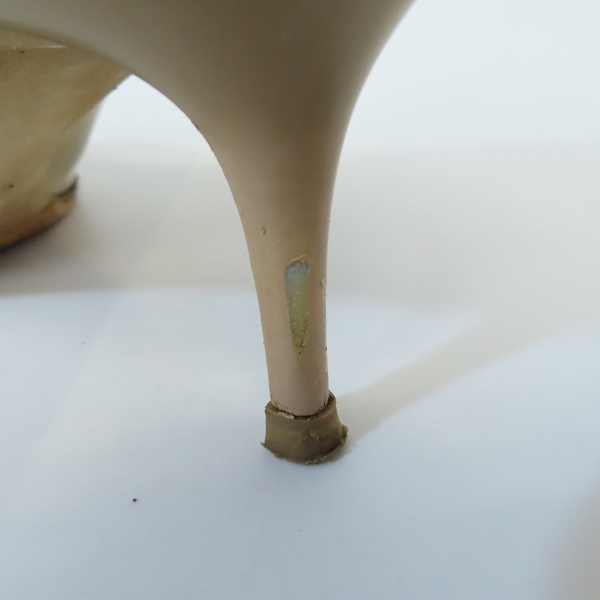 実際に弊社で買取させて頂いたJimmy Choo/ジミーチュウ エナメル ミドルヒール パンプス/37.5の画像 7枚目