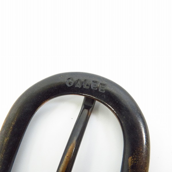 実際に弊社で買取させて頂いたCALEE/キャリー スタッズ レザーベルト 花の画像 3枚目