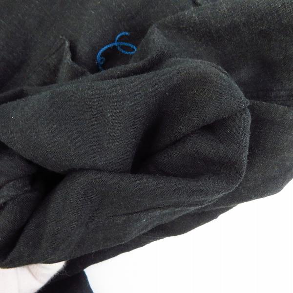 実際に弊社で買取させて頂いたCALEE/キャリー RAYON / LINEN BOWLING SHIRTS 刺繍ボーリングシャツ XLの画像 6枚目