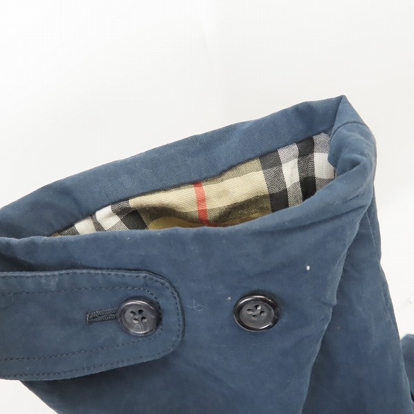 実際に弊社で買取させて頂いたBurberrys/バーバリーズ 裏地ノバチェック ロングコート/45の画像 7枚目