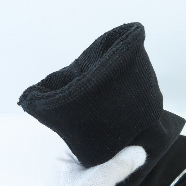 実際に弊社で買取させて頂いたDEAL DESIGN/ディールデザイン ジップアップパーカー ブラック/Lの画像 5枚目