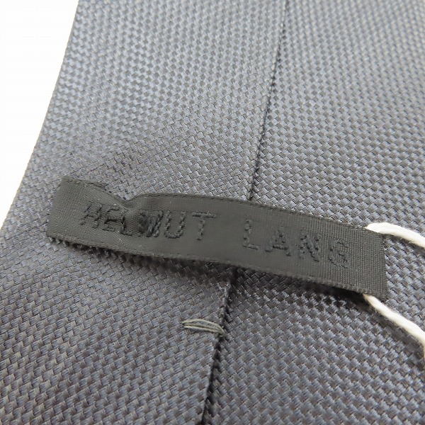 実際に弊社で買取させて頂いた【未使用】HELMUT LANG/ヘルムートラング シルクネクタイの画像 1枚目
