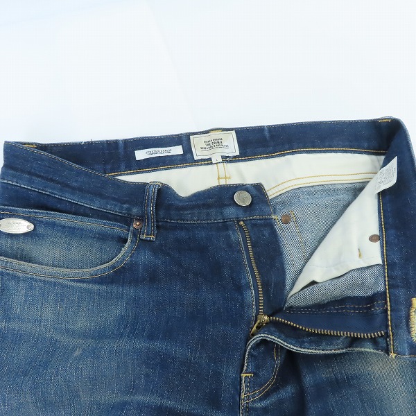 実際に弊社で買取させて頂いたTHE CRIMIE/クライミー STRETCH FABLIC インディゴデニムパンツ Lの画像 2枚目
