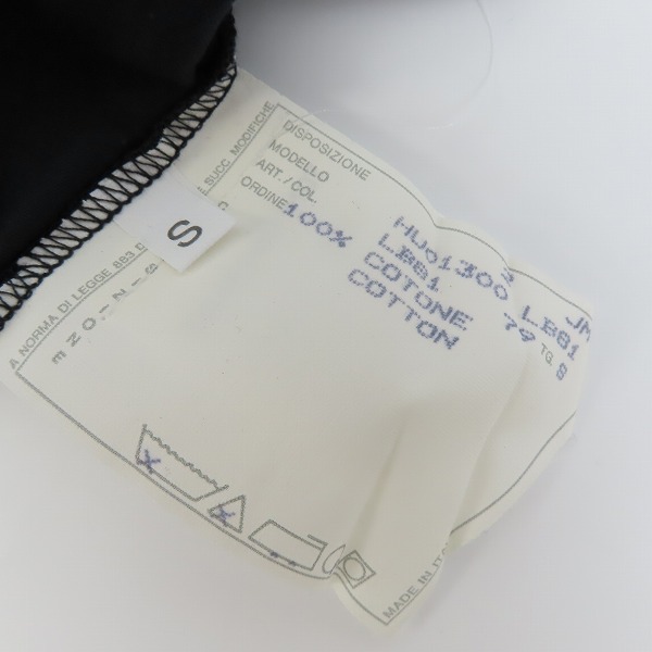 実際に弊社で買取させて頂いたHELMUT LANG/ヘルムートラング コットン半袖Tシャツ HU03100/Sの画像 3枚目