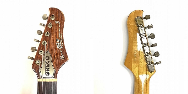 実際に弊社で買取させて頂いた★Greco/グレコ GOⅡ-700 GO2-700 エレキギター ジャパンヴィンテージ ハードケース付きの画像 2枚目