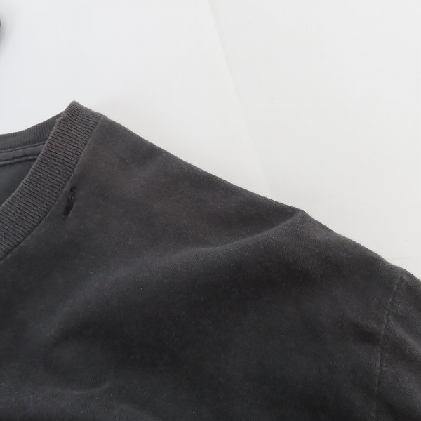 実際に弊社で買取させて頂いたPEEL&LIFT ×Fragment design BOB MARLEY&THE WAILERS EUROPEAN TOUR1977 ボブマーリー ダメージ加工Tシャツ/Ｍの画像 5枚目