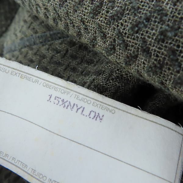 実際に弊社で買取させて頂いたGIORGIO ARMANI/ジョルジオアルマーニ ウール テーラードジャケット/48の画像 4枚目