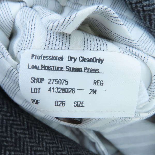 実際に弊社で買取させて頂いたBLACK FLEECE by Brooks Brothers/ブルックスブラザーズ テーラードジャケット/BB2の画像 5枚目