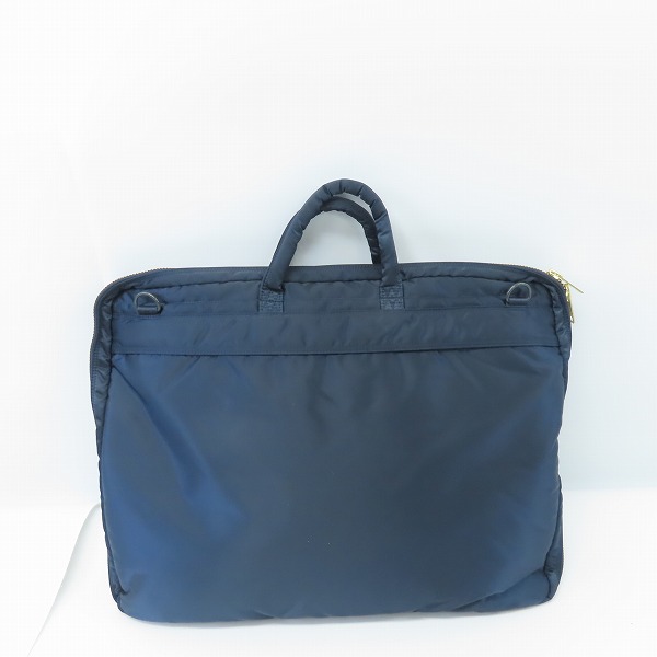 実際に弊社で買取させて頂いたHEAD PORTER/ヘッドポーター TANKER/タンカー ガーメントケース ネイビーの画像 1枚目