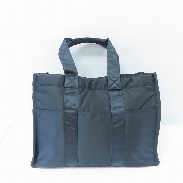実際に弊社で買取させて頂いた【未使用】HEAD PORTER/ヘッドポーター TANKER/タンカー トートバッグ ネイビーの画像 1枚目