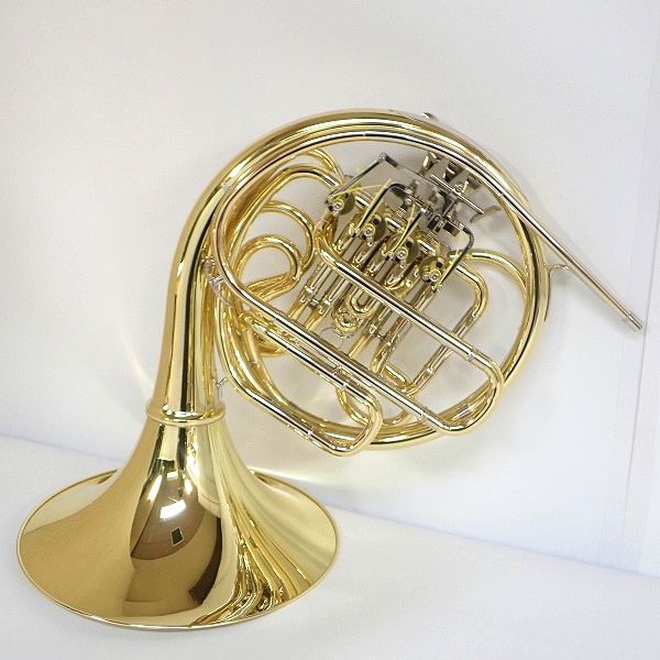 実際に弊社で買取させて頂いた★【難有り】YAMAHA/ヤマハ YHR-567D/YHR567D フルダブルホルン/フレンチホルン ハードケース付 の画像 2枚目