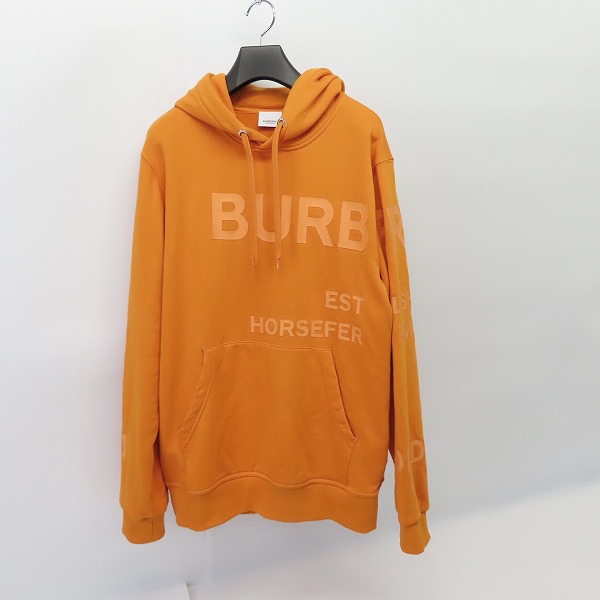 実際に弊社で買取させて頂いたBURBERRY/バーバリー 21ss HORSE FERRY PRINT ホースフェリープリントパーカー M