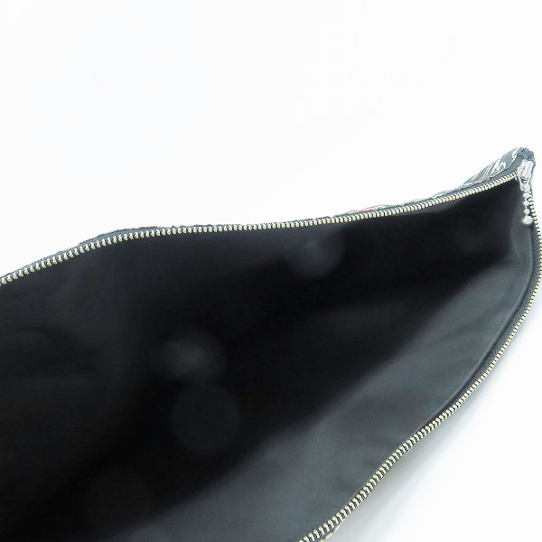 実際に弊社で買取させて頂いたTHE CRIMIE/クライミー フラミンゴ 総柄 クラッチバッグ/セカンドバッグの画像 3枚目