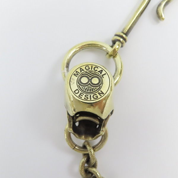 実際に弊社で買取させて頂いたMagical Design/マジカルデザイン スカル ウォレットチェーンの画像 5枚目