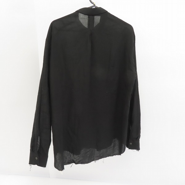 実際に弊社で買取させて頂いた【未使用】The Viridi-anne/ヴィリディアン 20SS コットン塩縮加工シャツ VI-3213-02/1の画像 1枚目