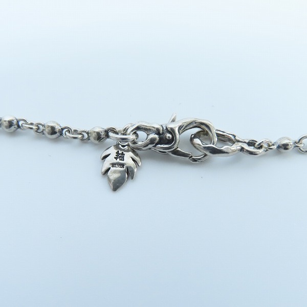 実際に弊社で買取させて頂いた【ギャラ付き】Bloody Mary/ブラッディマリー Rain drop レインドロップネックレス 60cm の画像 2枚目