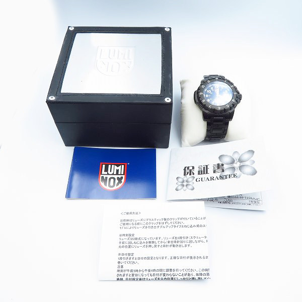 実際に弊社で買取させて頂いたLUMINOX/ルミノックス F-117 NIGHTHAWK 6400 SERIES Ref.6402 の画像 7枚目
