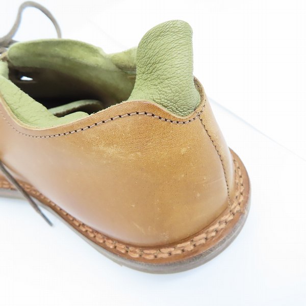 実際に弊社で買取させて頂いたtrippen/トリッペン レースアップ レザーシューズ ブラウン/40の画像 6枚目