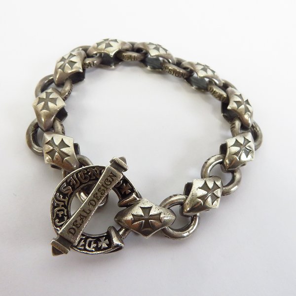 実際に弊社で買取させて頂いたDEAL DESIGN/ディールデザイン スリップワイドブレスレット