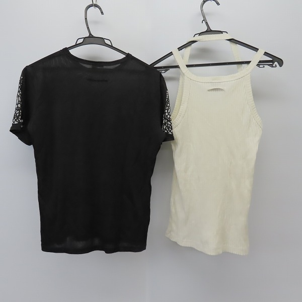 実際に弊社で買取させて頂いたJean Paul Gaultier/ジャンポールゴルチエ タンクトップ/カットソー size：48 2点セットの画像 1枚目